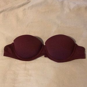 PINK push up strapless bra